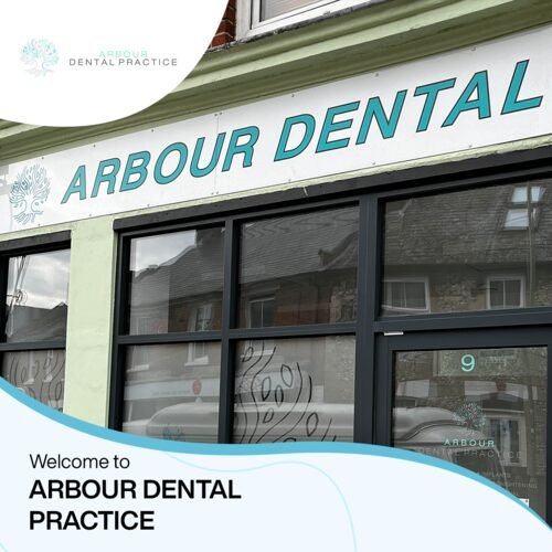 Arbour Dental social content sample — practice storefront