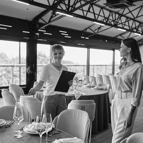 Delume Events website sample — events page